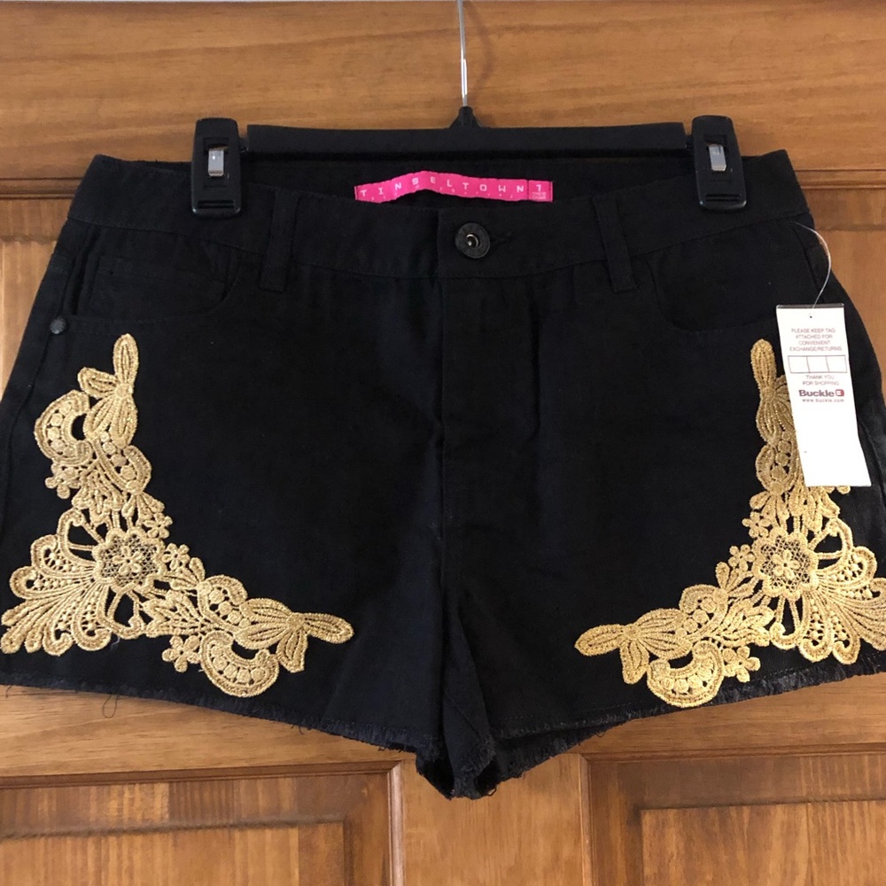 Black shorts